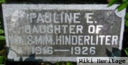 Pauline E Hinderliter