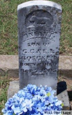 Infant Son Boecker