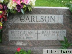 Betty Jean Ricks Carlson