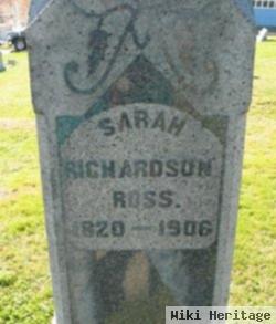 Sarah Richardson Ross