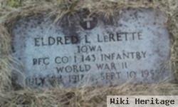 Eldred Lloyd "bud" Lerette