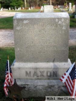 Sarah A Hoxie Maxon