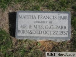 Martha Francis Parr