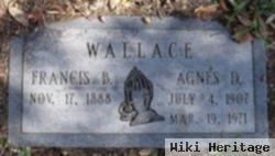 Agnes D Wallace