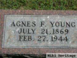 Agnes F Young