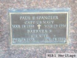 Paul E Spangler