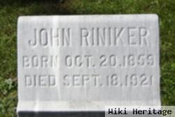 John Riniker