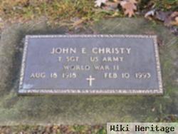 John E Christy