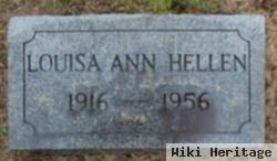 Louisa Ann Hellen