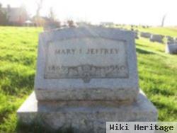 Mary I Jeffrey