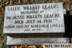 Sallie Willett Leache