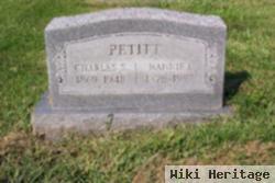 Charles S Petitt