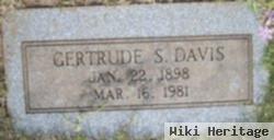 Gertrude S Davis