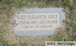 Katherine Elizabeth "katy" Rish Stice