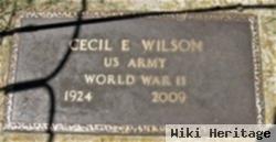 Cecil E. Wilson, Sr