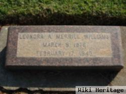 Leonora A Merrill Williams