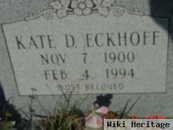 Kate D. Eckhoff