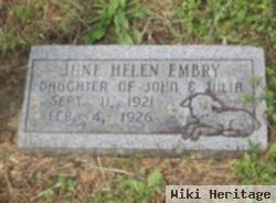 Helen June Embry