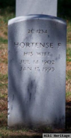 Hortense F Gaut