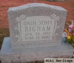 Oneil Scott Bigham