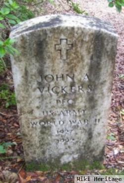 John A Vickers