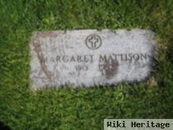 Margaret Mattison