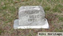 Alden O Foster