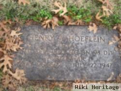 Henry Alfred Hoeflein