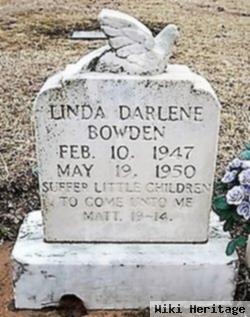 Linda Darlene Bowden