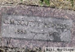 C. M. "scotty" Hewitson