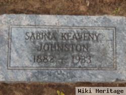 Sabina Keaveny Johnston