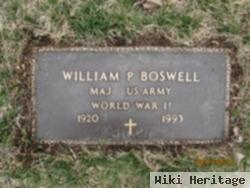 Maj William Patterson Boswell