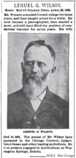 Lemuel Gordon Wilson