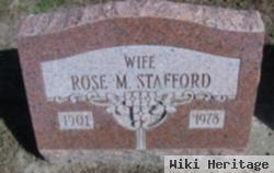 Rose M Stafford