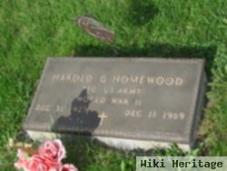 Harold G Homewood