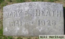 Mary E Heath