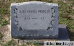 Fannie Pridgen