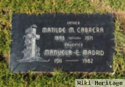 Manuela Cabrera Madrid