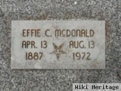 Effie C Mcdonald