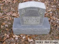 Joe F Mccoy