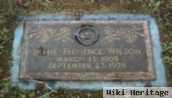 Irene Florence Mcgaha Wilson