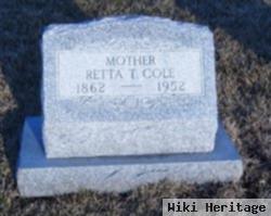 Retta T Cole