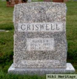 Agnes R Criswell