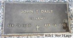 John T Daily