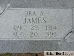 Ora A. James