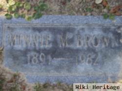 Minnie M. Brown