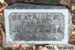 Beatrice Frances Fanson