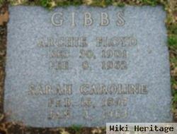 Sarah Caroline Arnold Gibbs