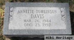 Sarah Annette Tomlinson Davis