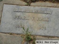 Pearl F. Hall